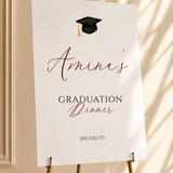Welkomstbord – The Graduation