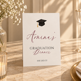 Tafelkaart – The Graduation