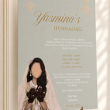 Welkomstbord Henna - Bismillah