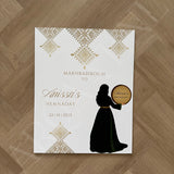 Welkomstbord Henna - Holding bendir