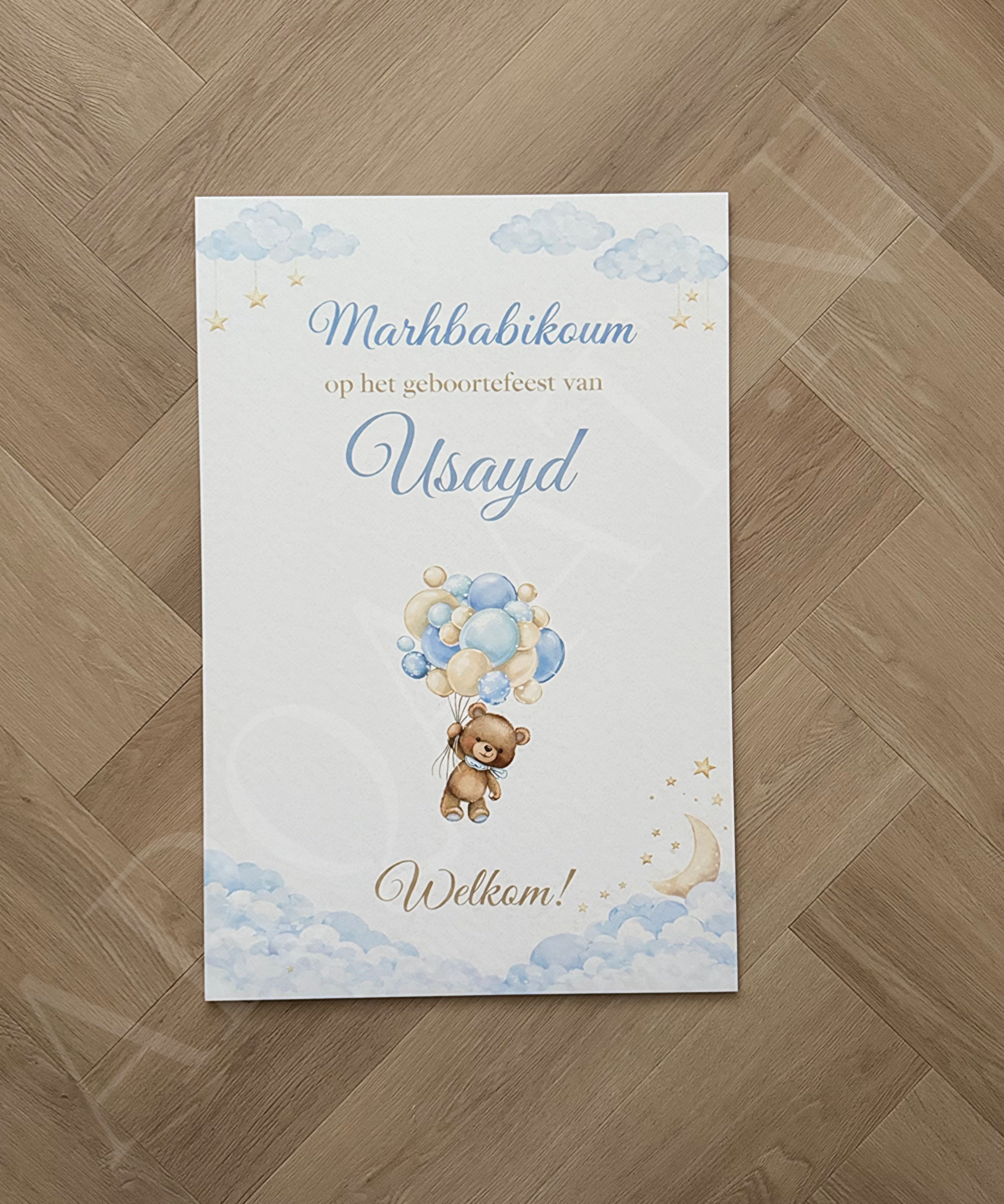 Welkomstbord Geboorte - Little Dreamer