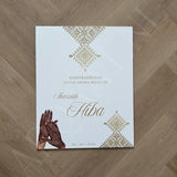 Welkomstbord Henna - Henna hands