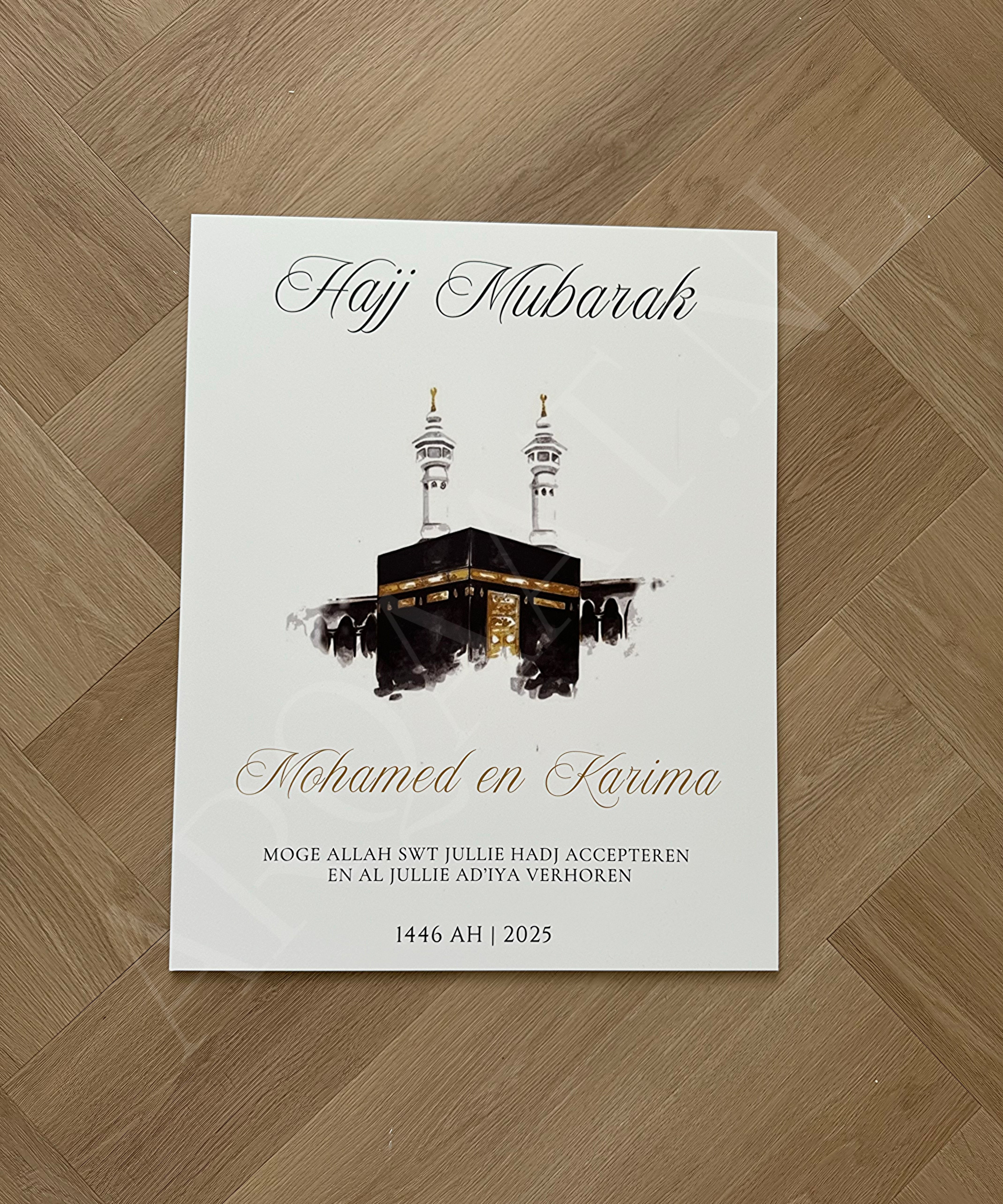 Umrah & Hadj bord – Noor