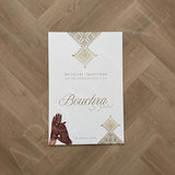 Welkomstbord Henna - Henna hands