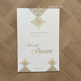 Welkomstbord Henna - Tarz gold
