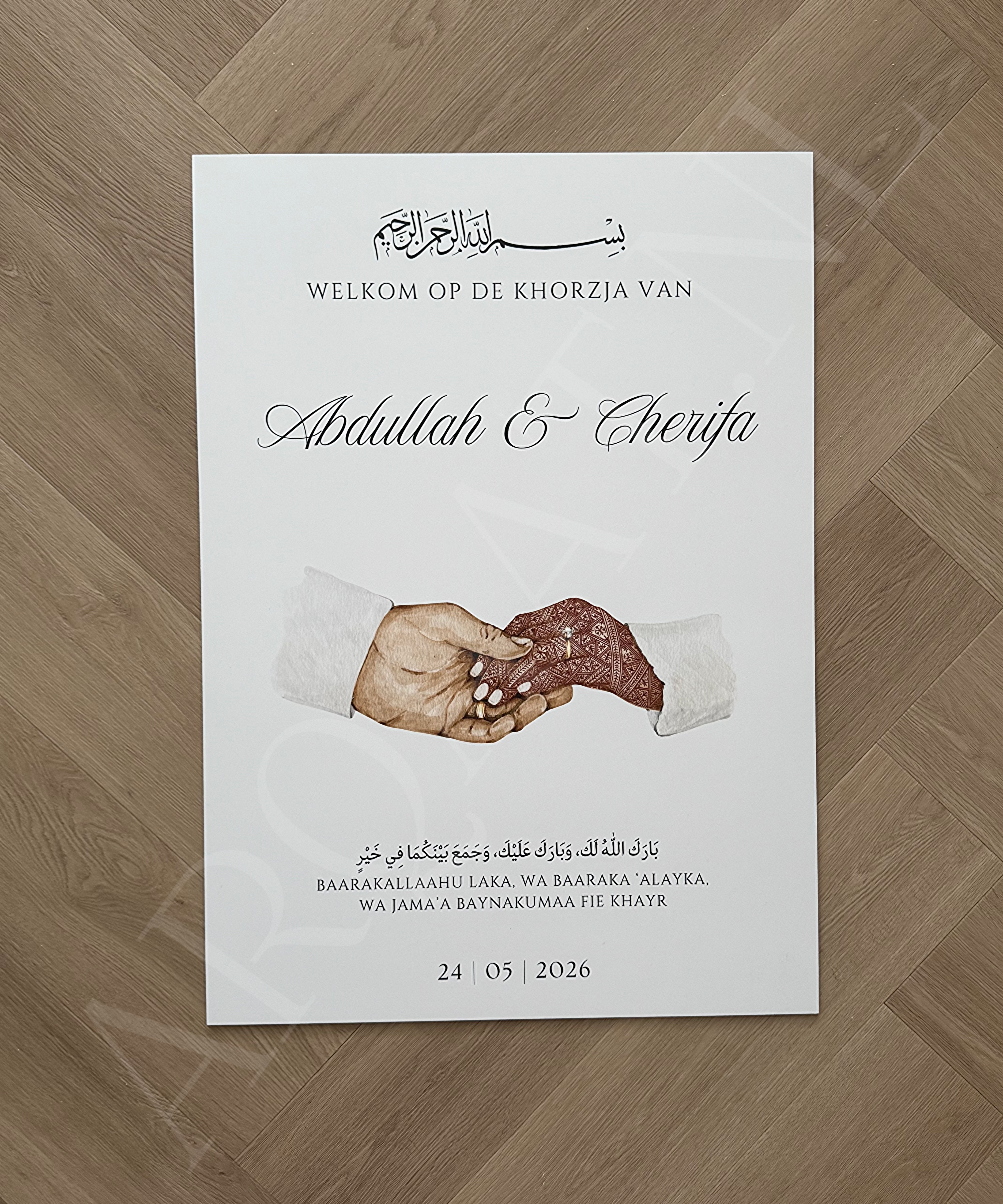 Ghorzja bord – Hand in hand