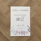Welkomstbord - Wildflower